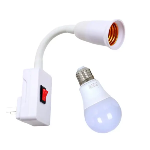 โคมไฟกลางคืน LED ขั้วE27 หมุนได้ 360°