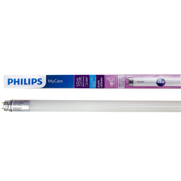 หลอด LED PHILIPS T8 ECOFIT 765 18 วัตต์ DAYLIGHT G13